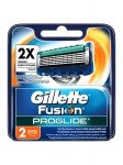Кассеты для станков для бритья, Gillette (Жиллет) 2 шт Фьюжн ПроГлайд