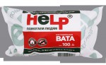 Вата нестерильная хирургическая, Help (Хелп) 100 г