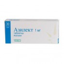 Азилект, табл. 1 мг №30
